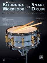 Alfred's Beginning Workbook for Snare Drum cover Thumbnail